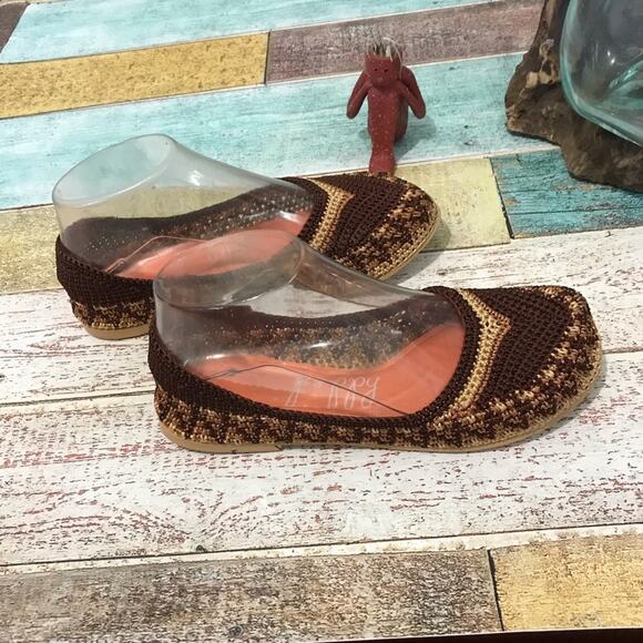 Poppy for Free People crocheted ballet flat NEW - Picture 6 of 12